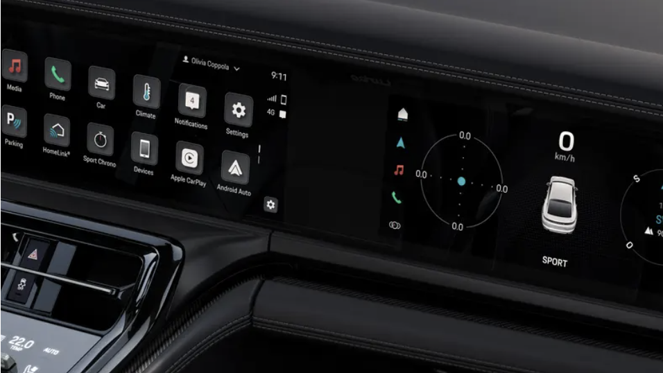 Porsche Panamera Screen