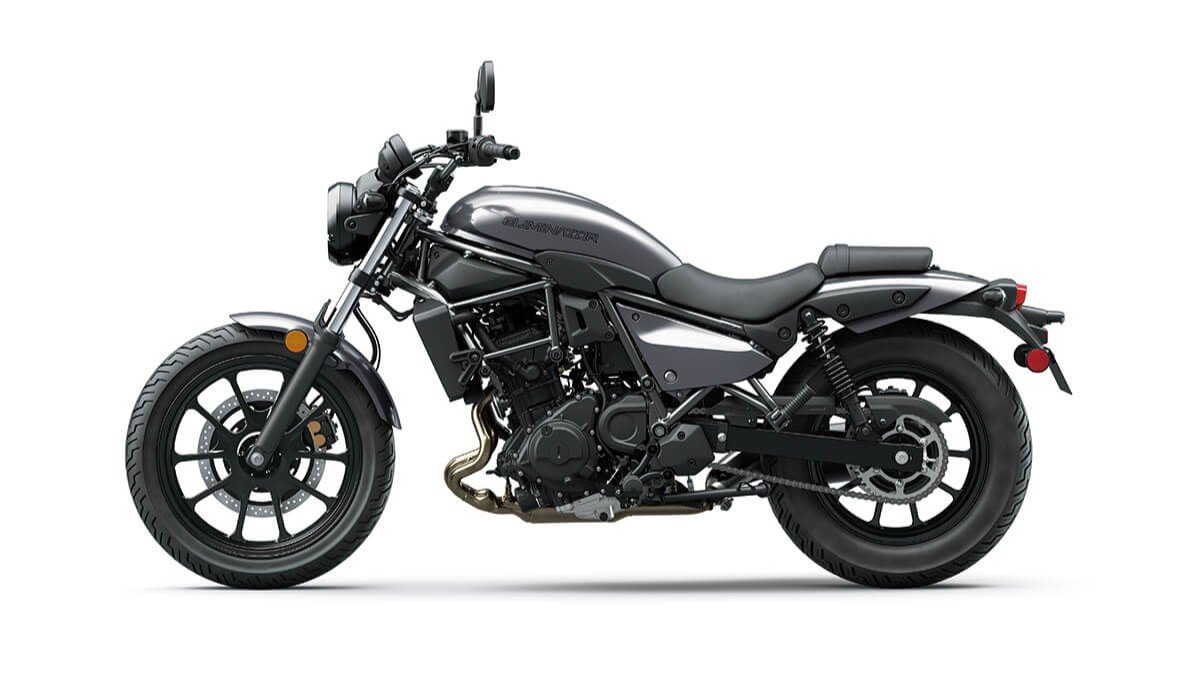 Kawasaki Eliminator Pearl Storm Gray Color