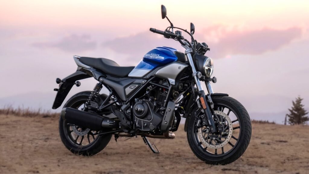 Hero Mavrick 440 Blue Color