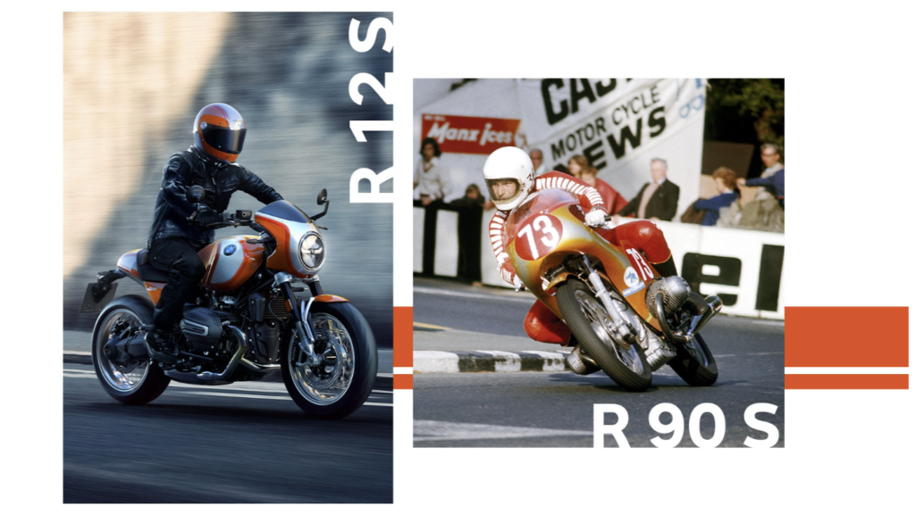 BMW R12S Old vs New