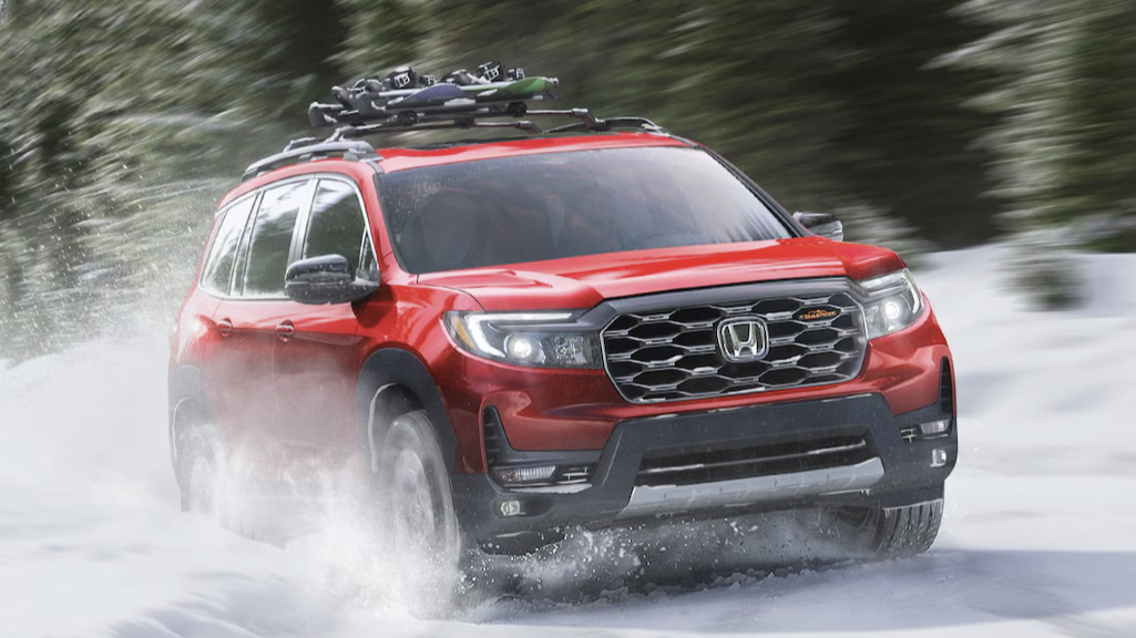 Honda Passport in Snow