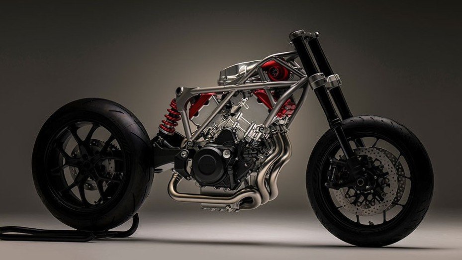 Honda V3 engine with electrical compressor