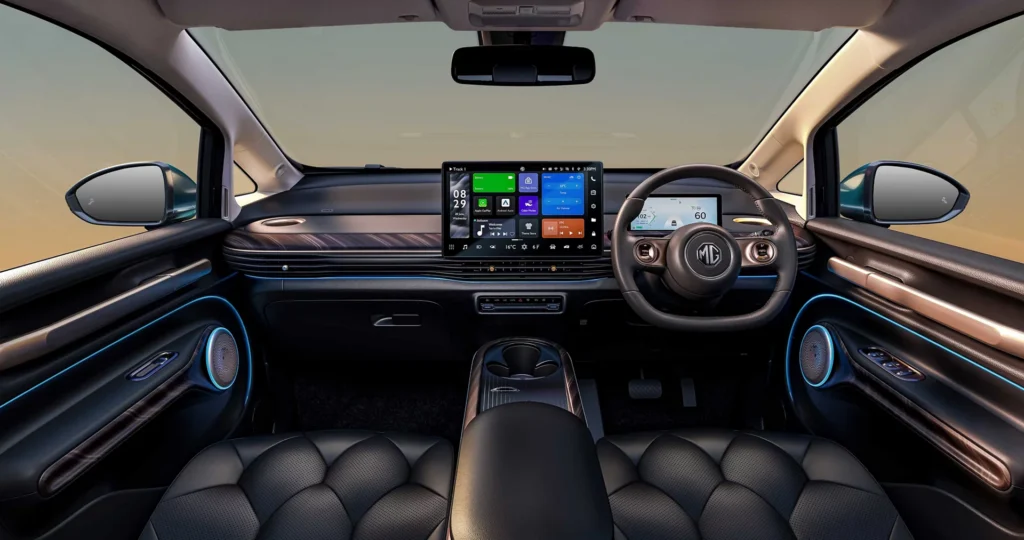 MG Windsor EV Dashboard