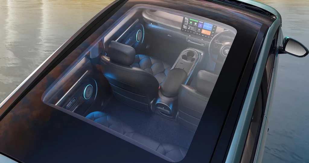 MG Windsor EV Glass Roof