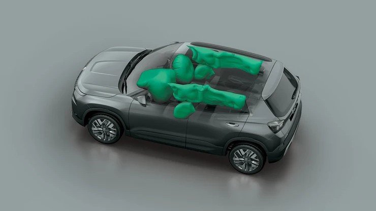 Skoda Kylaq Airbags