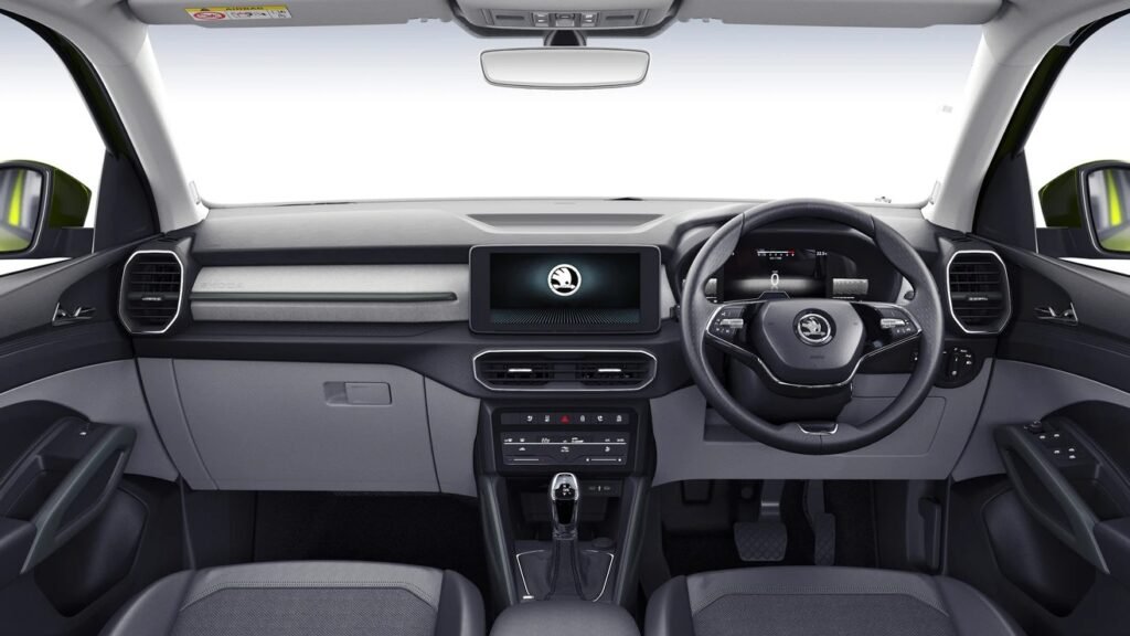 Skoda Kylaq Interior Dashboard