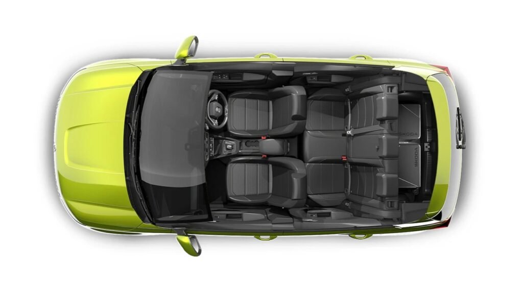 Skoda Kylaq Top View
