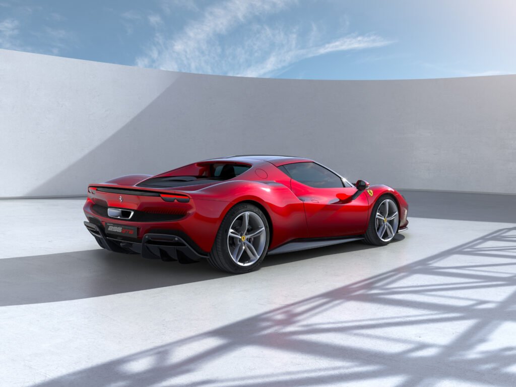 Ferrari 296 GTB rear